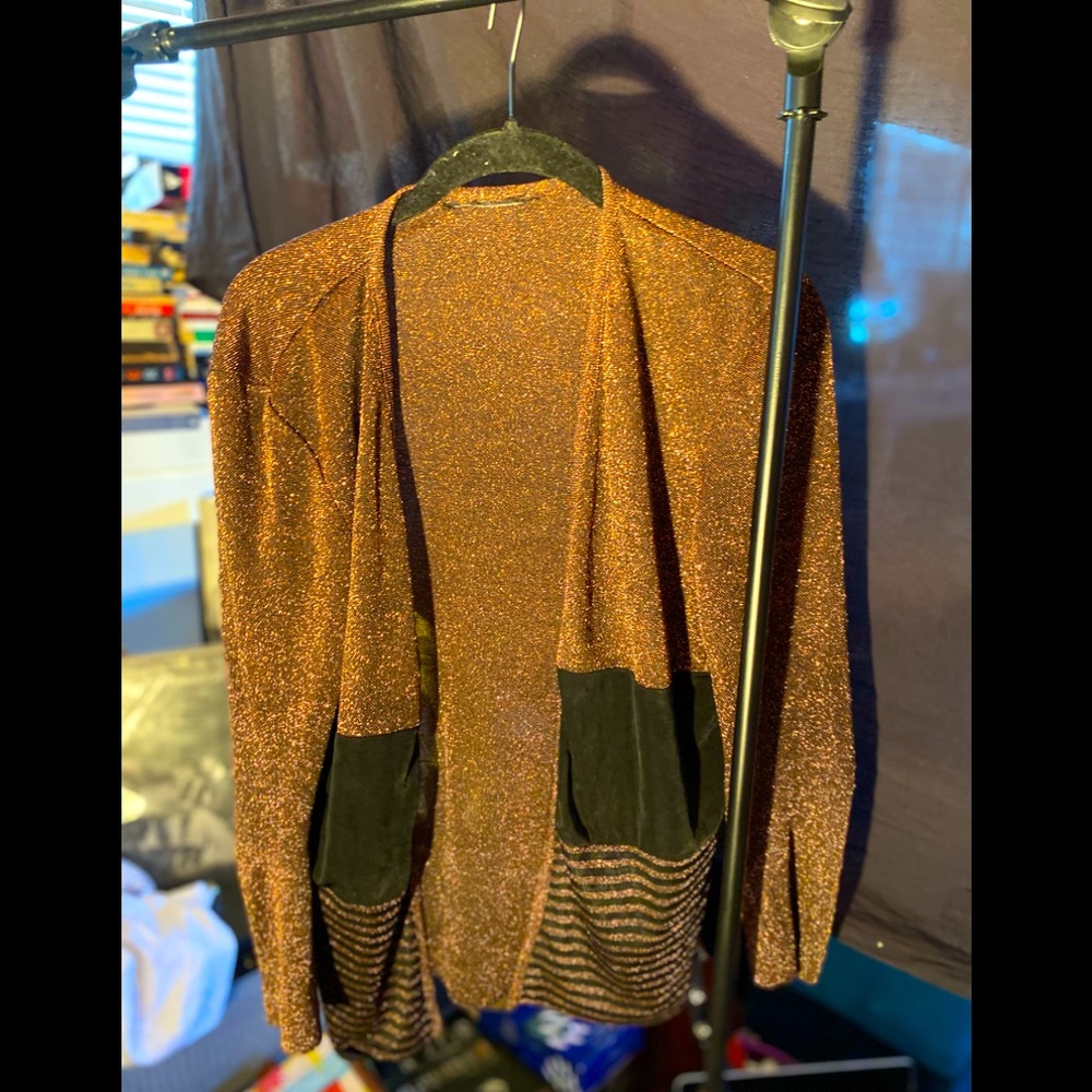 Gold Cardigan